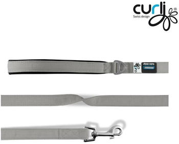 Curli Basic Leine Nylon 140x1,5cm pale