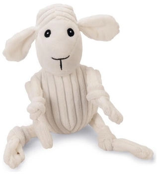 Beeztees Hundespielzeug Ribbed Schaf Sheepi weiß