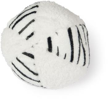 Beeztees Plüschspielzeug Safari Ball Beasty weiß/schwarz