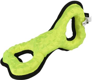 EBI Europet Bernina Hundespielzeug Tug-o-War Twisted gelb, Maße: 31 x 15,5 x 15 cm