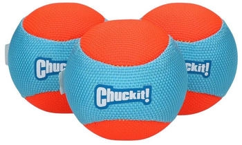 Chuckit! Hundespielzeug Amphibious Fetch Balls 3er Pack, Größe: M