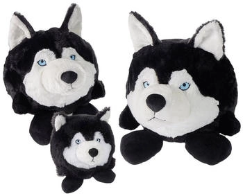 Wolters Hundespielzeug Plüschball Henry Husky, Durchmesser: 23 cm