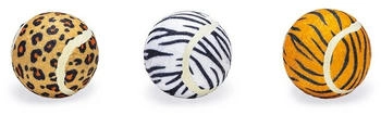 Beeztees Dschungel Tennisbälle 6,5 cm 3 Stück
