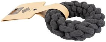 David Douillet D&D Hundespielzeug Ben geflochtener Ring schwarz, Maße: 13 cm / Ø 10 mm