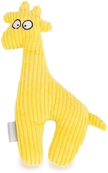 Beeztees Hundespielzeug gerippt Giraffe gelb