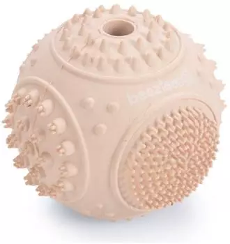 Beeztees Hundespielzeug Puppy Dental Ball rosa
