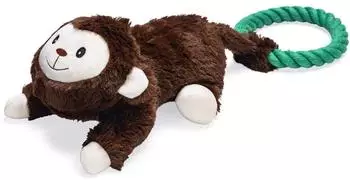 Beeztees Hundespielzeug Dschungel Mats aus Plüsch braun