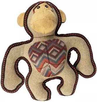 Duvo+ Hundespielzeug Canvas Gorilla braun