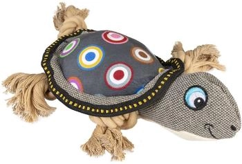 Duvo+ Hundespielzeug Canvas Schildkröte grau