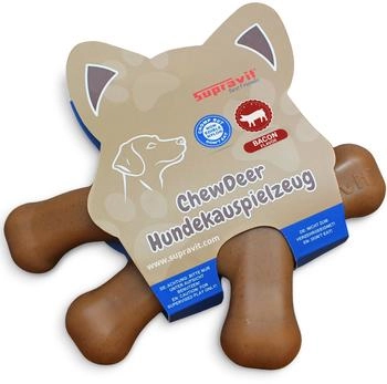 Supravit ChewDeer Kauspielzeug f&uuml;r Hunde Bacon