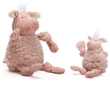 HuggleHounds HuggleFleece FlufferKnottie "Penelope the Pig", Größe: S