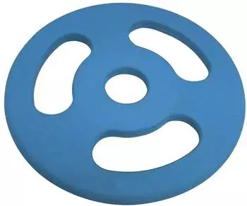 Nobby Vollgummi Fly Disc blau