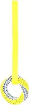 Flamingo Glowa Zerrseil Ring blau/gelb, 43 x 13 x 3,5 cm