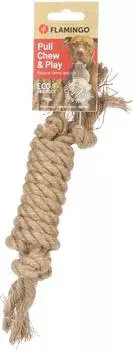 Flamingo Kush Zerrseil mit 4 Knoten braun