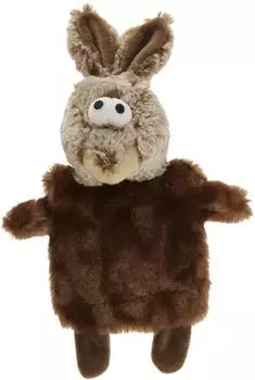 Kerbl Snackdummy Hase aus Plüsch, 25x15 cm