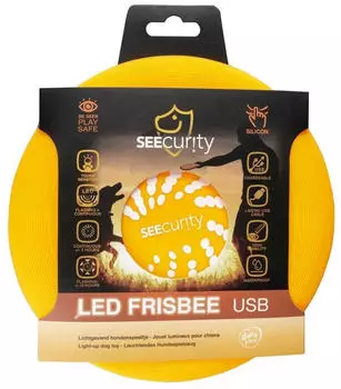 Duvo+ LED Frisbee USB orange