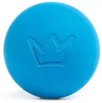 Rudelk&ouml;nig Hundeball - Naturkautschuk Ball blau
