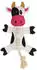 Flamingo Charda Kuh mit Seil weiß/schwarz