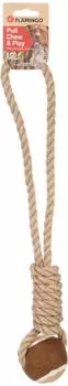 Flamingo Kush Zerrseil Twist mit Ball braun