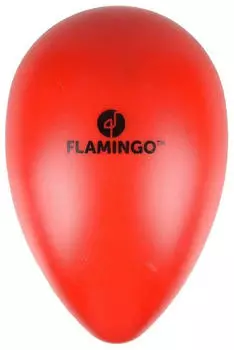 Flamingo Ei Ovo Kunststoff rot L