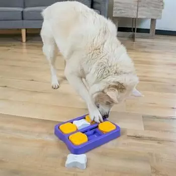 Nina Ottosson Dog Brick interaktives Hundepuzzle, Stufe 2, lila (635.1323)