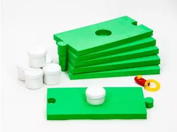 Procyon Schn&uuml;ffelset f&uuml;r Hunde, gr&uuml;n (PR-I4)