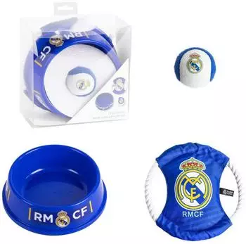 CERD&Aacute; LIFE'S LITTLE MOMENTS Real Madrid Haustier-Begr&uuml;&szlig;ungsset mit Napf, Spielzeug und Plakette (2800001889)