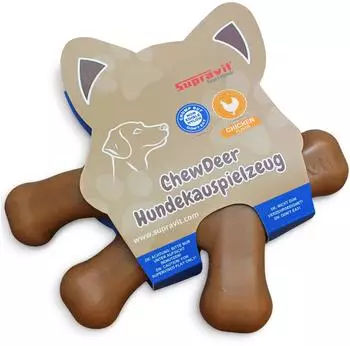 Supravit ChewDeer Kauspielzeug f&uuml;r Hunde, Chicken-Geschmack