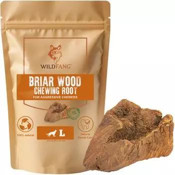 Wildfang Kauwurzel aus Baumheide f&uuml;r Hunde, Gr&ouml;&szlig;e L (25-45kg)