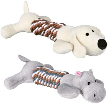 Trixie Hund mit Seil Plüsch (32 cm)