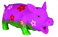 TRIXIE 35185, TRIXIE Schwein, Tierstimme, Latex / Polyestervlies, 20 cm