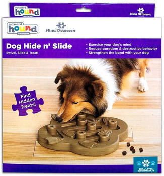 Nina Ottosson Hide n' Slide braun