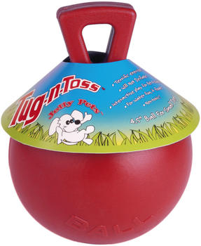 Jolly Pets Tug-n-Toss 10cm rot