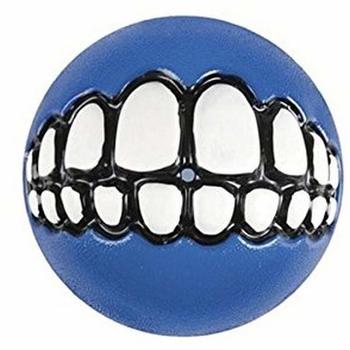 Rogz Grinz Ball 7,8cm royal-blau