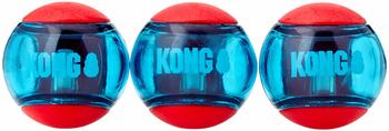 Kong Squeezz Action Ball S rot