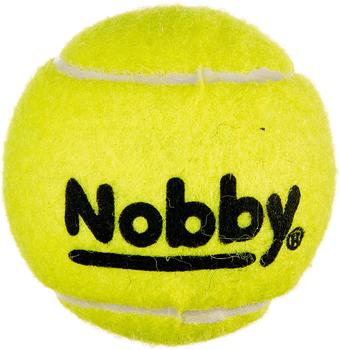 Nobby Hunde Tennisbälle mit Squeaker, M 6,5 cm, 3er Netz