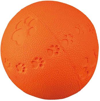 Trixie Spielball für Hunde aus Gummi mit Quietscher, ø 7 cm