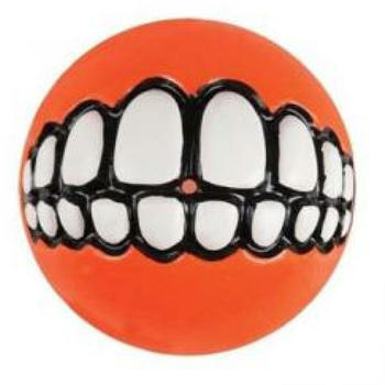 Rogz Grinz Ball 7,8 cm orange