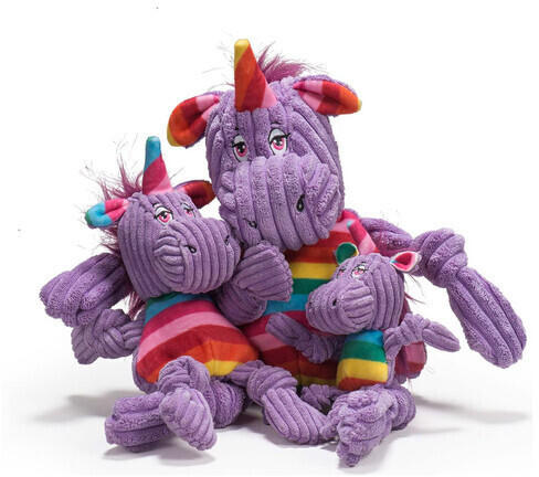HuggleHounds Rainbow Unicorn Knottie (S)
