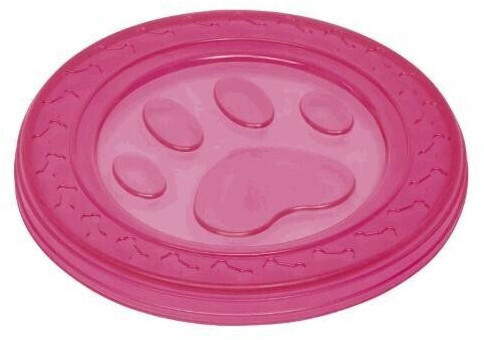 Nobby TPR Fly-Disc Paw 22cm pink