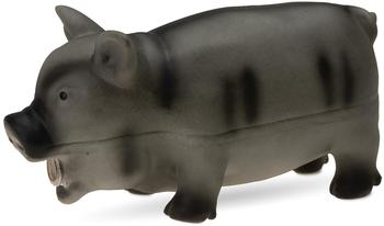 Karlie Latex Schwein Hundespielzeug schwarz (KF504212)