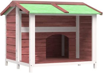 vidaXL Dog kennel solid wood pine 96 x 87 x 80,5 cm moka (172266)
