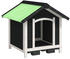 vidaXL Dog kennel solid pine wood 65 x 65 x 61,5 cm