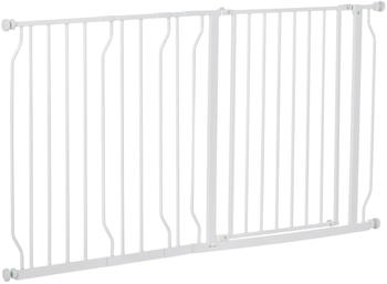 Pawhut Pet barrier 145 x 76 cm white (D06-109V02)
