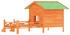 braun: vidaXL Dog kennel solid wood pin 159 x 120 x 88,5 cm