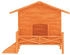 vidaXL Dog kennel solid wood pin 159 x 120 x 88,5 cm brown (172270)
