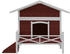 vidaXL Dog kennel solid wood pin 159 x 120 x 88,5 cm coffee (172272)