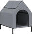 vidaXL Dog house Oxford fabric/steel