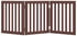 vidaXL Dog Gate Foldable 3 Panels Poplar 150 cm x 60 cm brown (352260)