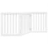 vidaXL Dog Gate Foldable 3 Panels Poplar 150 cm